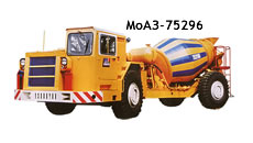 Автобетоносмеситель подземный МоАЗ-75296